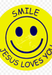 smile Jesus loves you